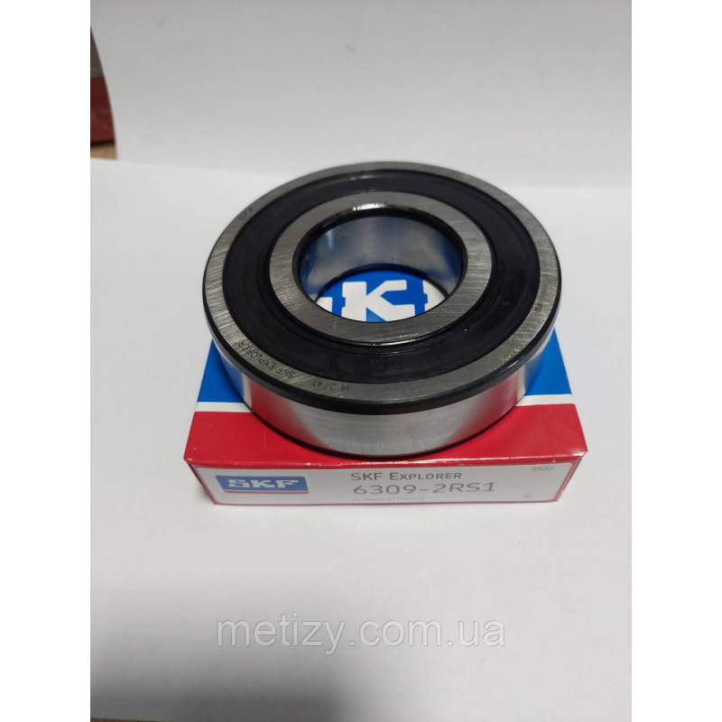 Підшипник 6309-2RS (180309) 45x100x25