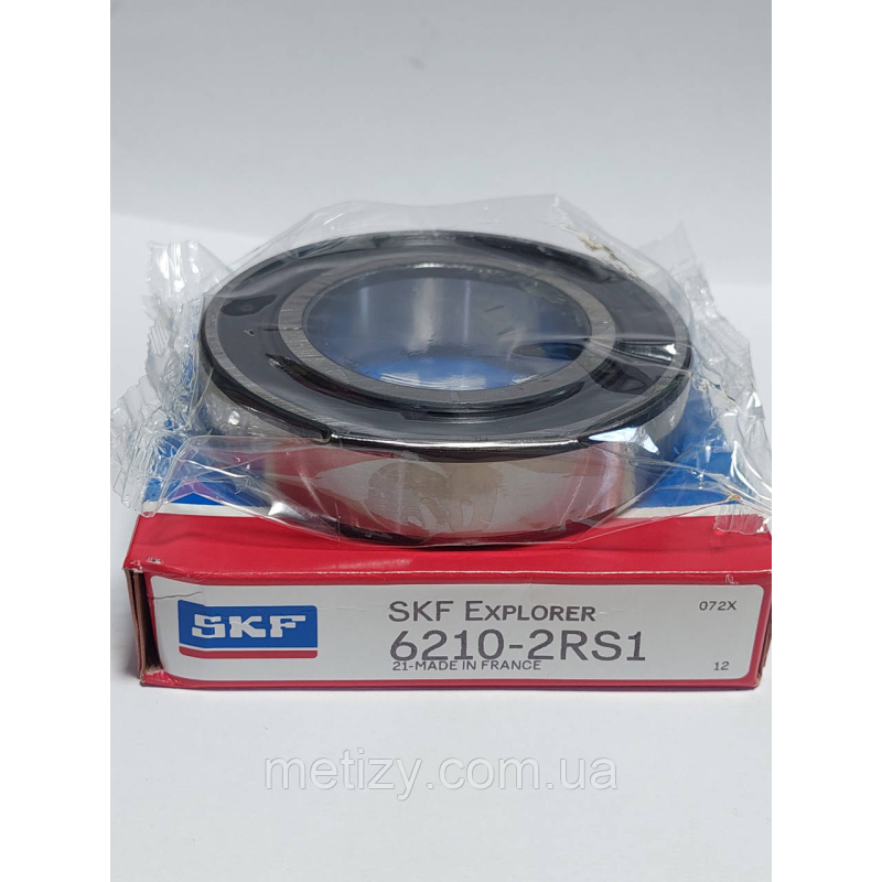 Підшипник 6210-2RS (180210) 50x90x20 SKF